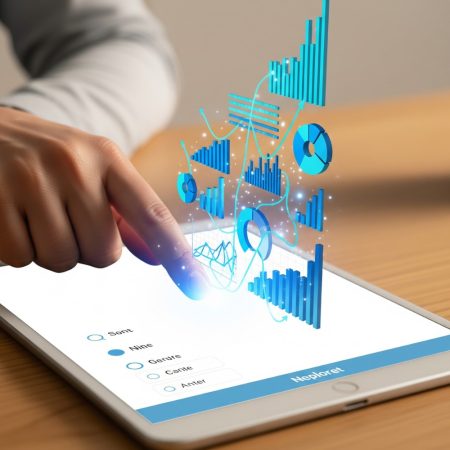 نمودار سه‌بعدی و بصری تحلیل نتایج آزمون‌های بالینی برای تشخیص دقیق مراجعان.